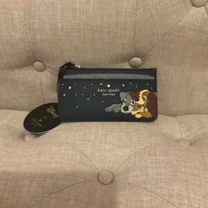 Kate Spade Disney Lady and the Tramp card Wallet